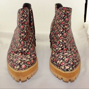 Y.R.U Wolf Floral Shoes