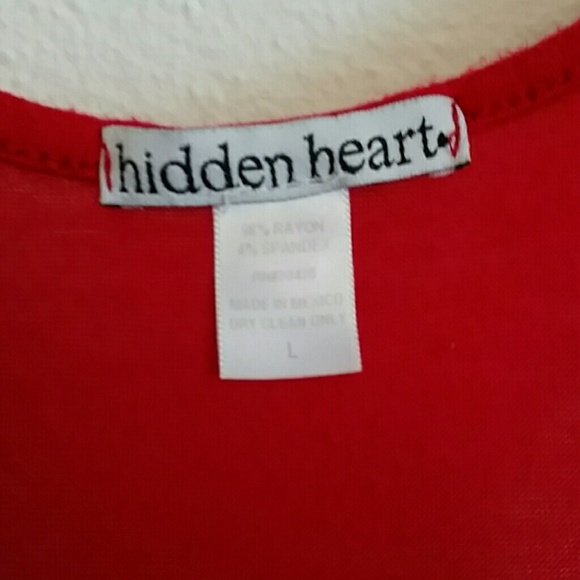 Red and beige maxi dress - Picture 3 of 3