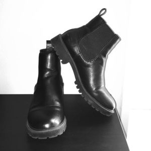Black Urban Outfitters Ankle Boots