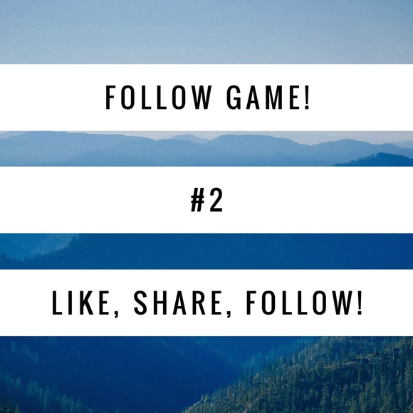 NEW FOLLOW GAME!!
