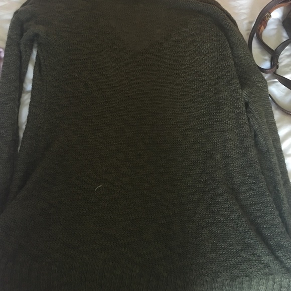 Army green Sweater - Picture 3 of 4