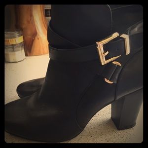 Merona Black Booties 6.5