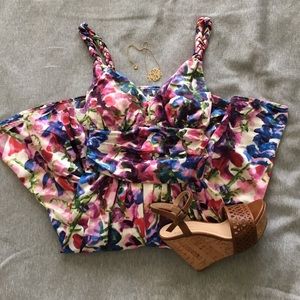 Ruby Rox A-Line Floral Dress