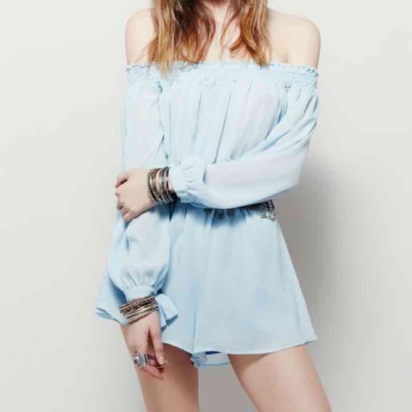 Free people shirt and shorts set - Picture 1 of 3