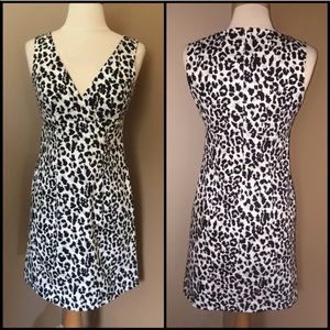 MICHAEL KORS Animal Print Cocktail Dress Size 0