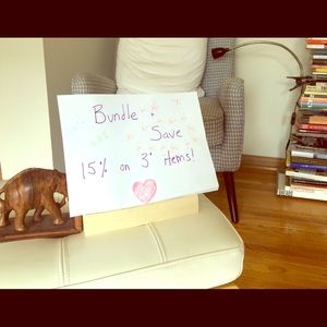 Bundling saves you money and shipping costs. :)