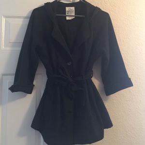 Peplum Black Jacket