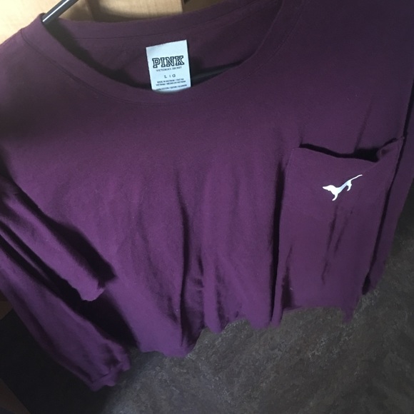 Love Pink maroon sweater - Picture 4 of 4