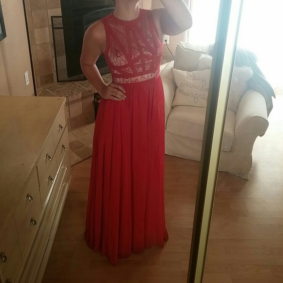 Red Gown