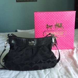 Black Coach Purse W/ Original Box