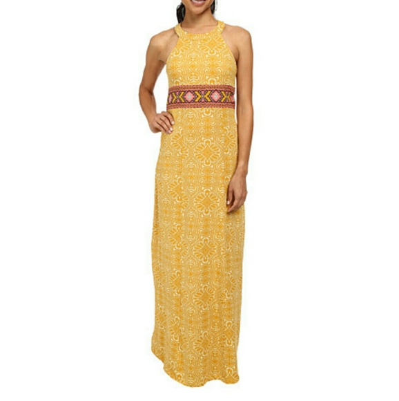 Prana Skye dress marigold