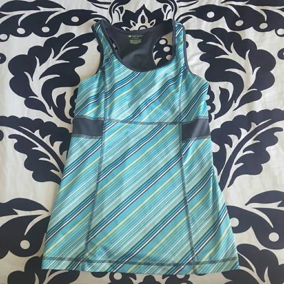 Racerback with built-in bra