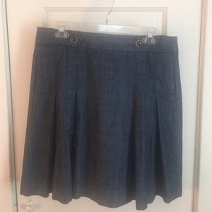 Pleated J. Crew Skirt