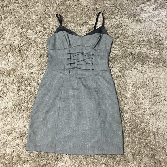 Guess mini gray dress unique m
