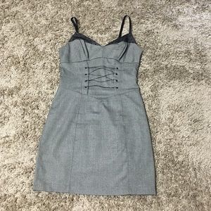 Guess mini gray dress unique m