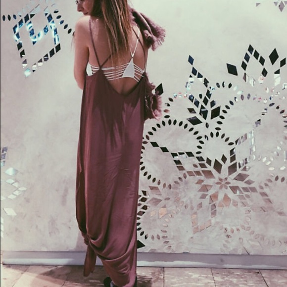 Free People Knotted Tie up Slip