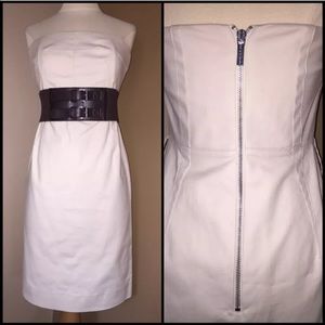 NWT MICHAEL KORS Off White Cocktail Dress Size 2