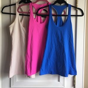3 Lululemon CRB Cool Racerback tanks!
