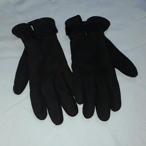 Suede gloves