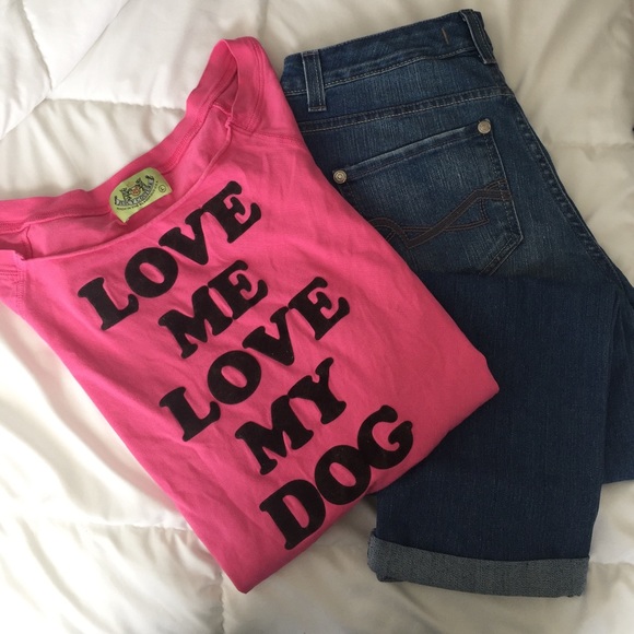 *Love Me Love My Dog* long sleeve top