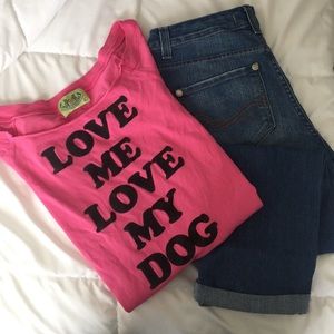 *Love Me Love My Dog* long sleeve top