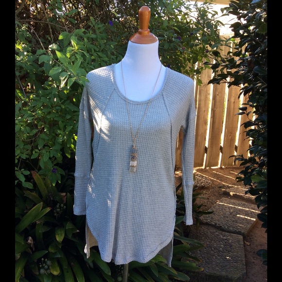 Waffle Tunic Top