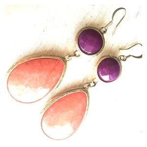 Statement Stone Earrings