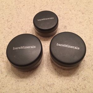 Bare minerals eye shadow bundle