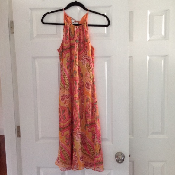 Ann Taylor petites silk dress