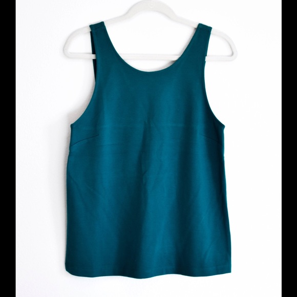 J.Crew Teal Sleeveless Top
