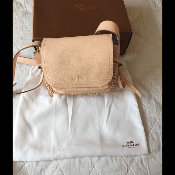 Coach Dakotah Peach Cross Body Bag