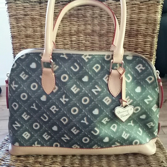 Dooney & Bourke Handbags - Dooney and Bourke black and tan purse