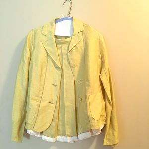 🎗 Lovely Linen Skirt Suit