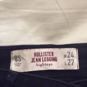 Hollister jean leggings High waisted