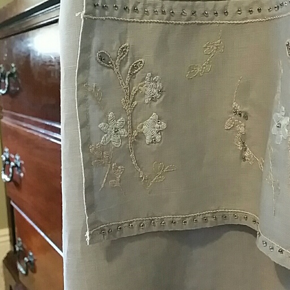 J. Jill 100% Linen, Long Shift Dresd