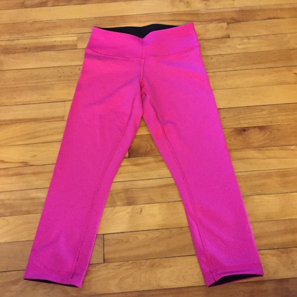 Hot Pink Lululemon Wunder Under (reversible)
