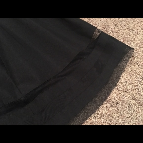 Black Strapless Dress - Picture 3 of 4