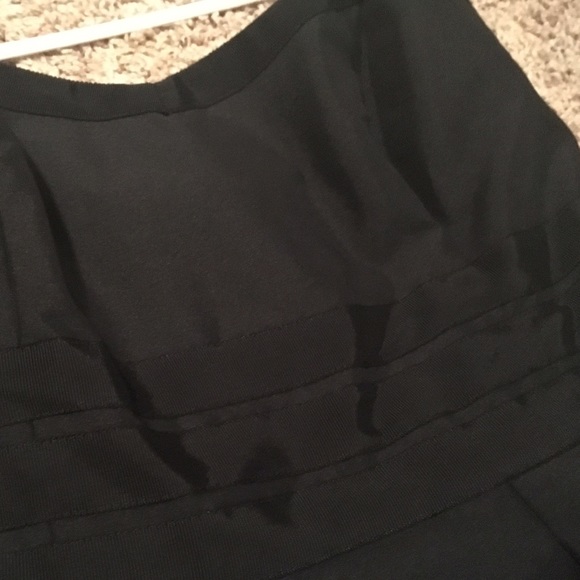 Black Strapless Dress - Picture 4 of 4