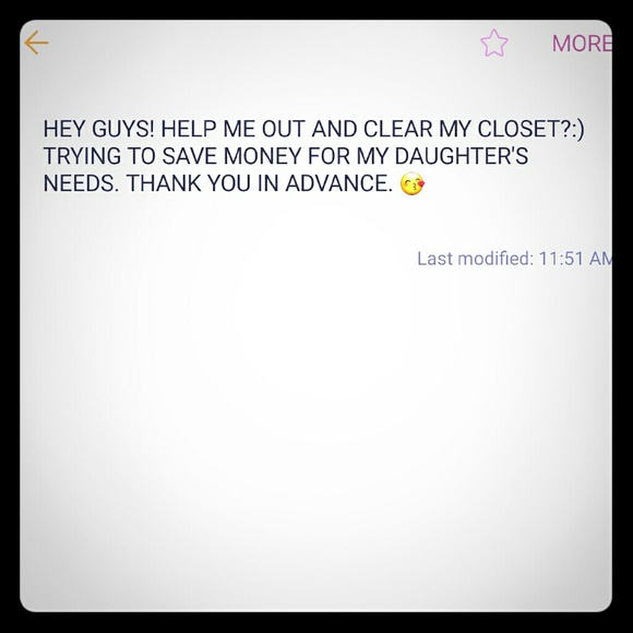 Help me clear my closet??