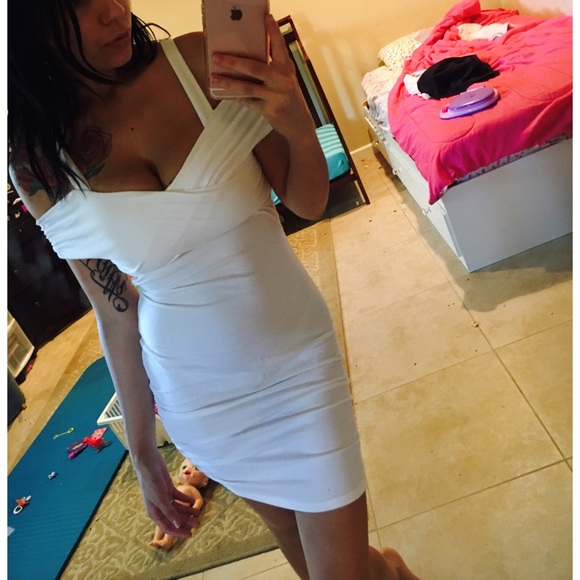 Victoria's Secret Dresses & Skirts - Victoria's Secret white body con dress