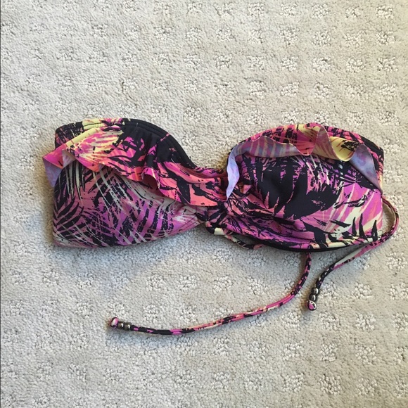 Bandeau bathing suit top