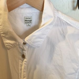 Madewell white button down