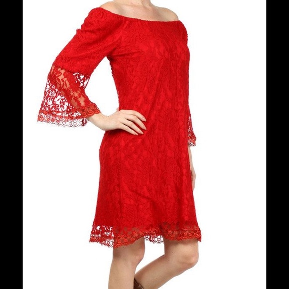 L & B TURQUOISE Lace Dress