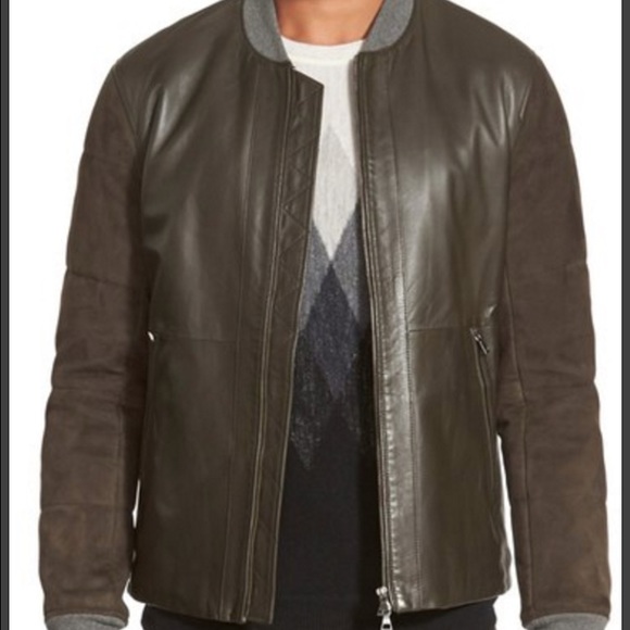 Vince men's leather jacket