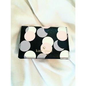**FINAL PRICE** Kate Spade polka dot wallet