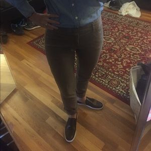 Vince boyfriend fit pants.