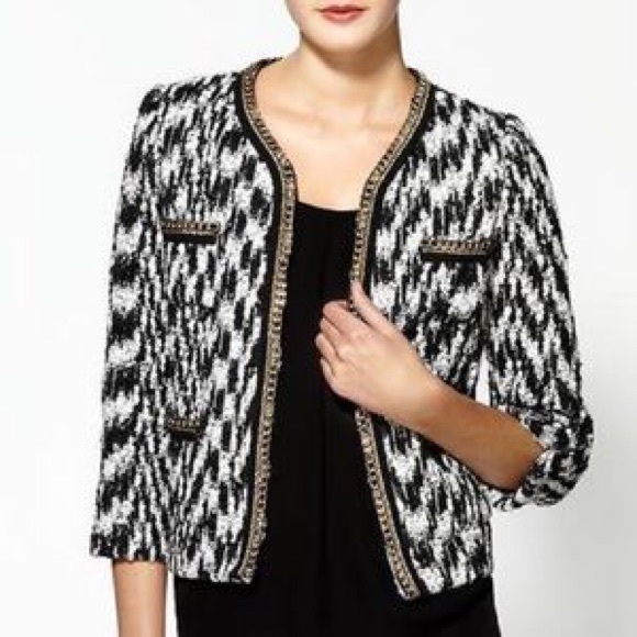 Pre-loved Aryn K. Tweed Blazer Sz. XS