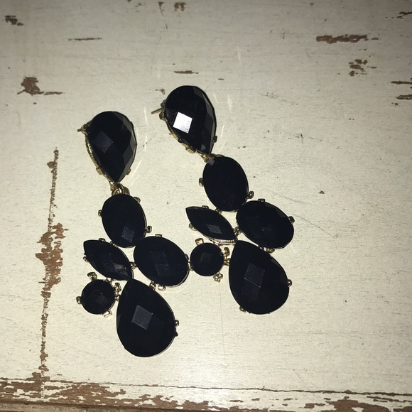 Black earrings