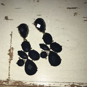 Black earrings