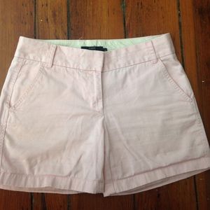 Pink J Crew Shorts